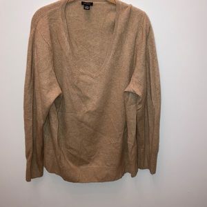 V neck sweater cashmere